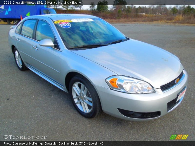 Silver Ice Metallic / Ebony 2012 Chevrolet Impala LTZ