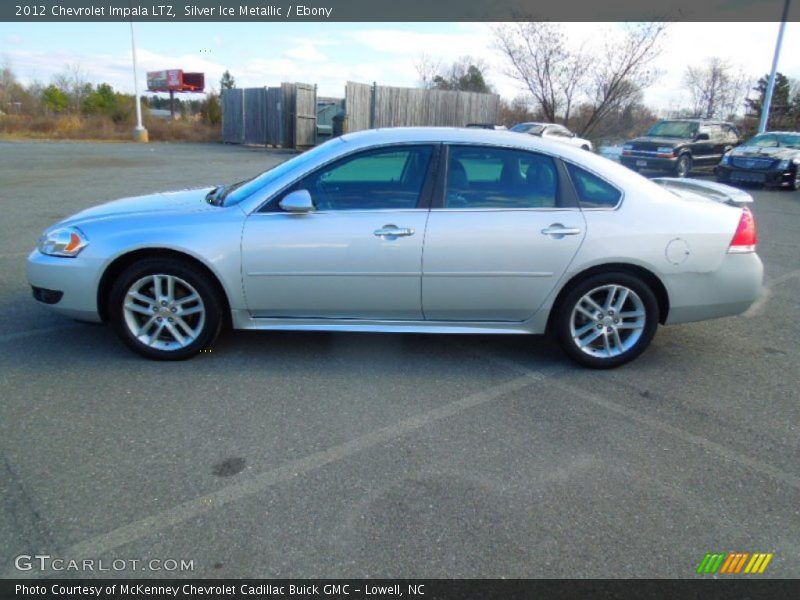 Silver Ice Metallic / Ebony 2012 Chevrolet Impala LTZ