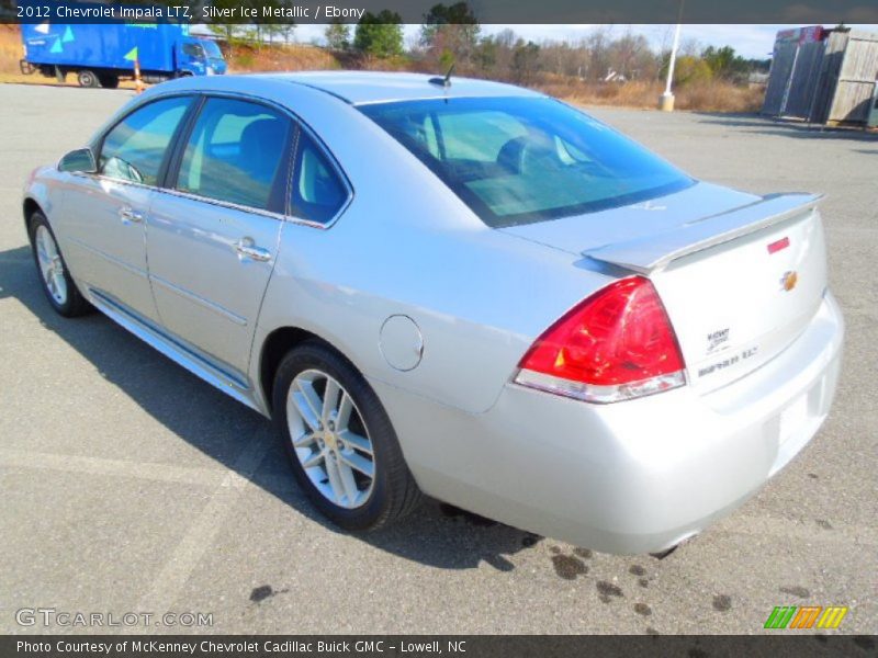 Silver Ice Metallic / Ebony 2012 Chevrolet Impala LTZ