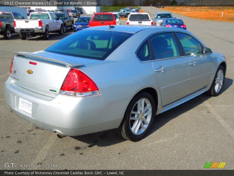 Silver Ice Metallic / Ebony 2012 Chevrolet Impala LTZ