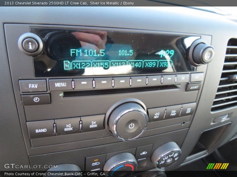 Audio System of 2013 Silverado 2500HD LT Crew Cab