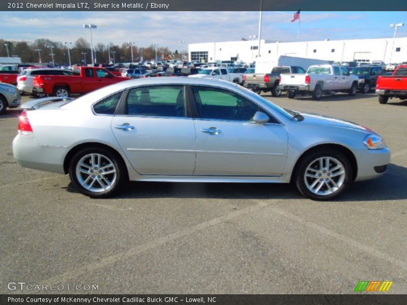 Silver Ice Metallic / Ebony 2012 Chevrolet Impala LTZ