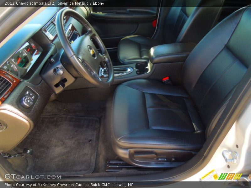 Silver Ice Metallic / Ebony 2012 Chevrolet Impala LTZ