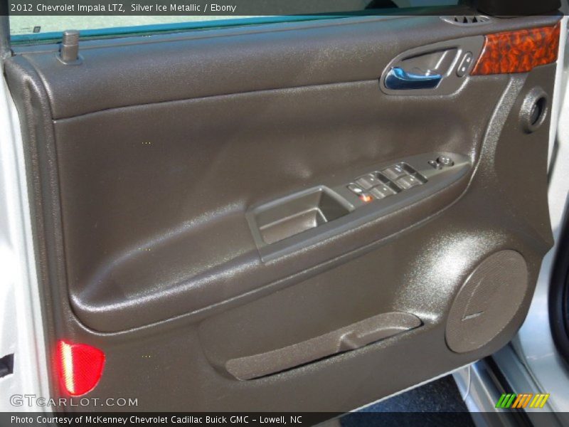 Silver Ice Metallic / Ebony 2012 Chevrolet Impala LTZ