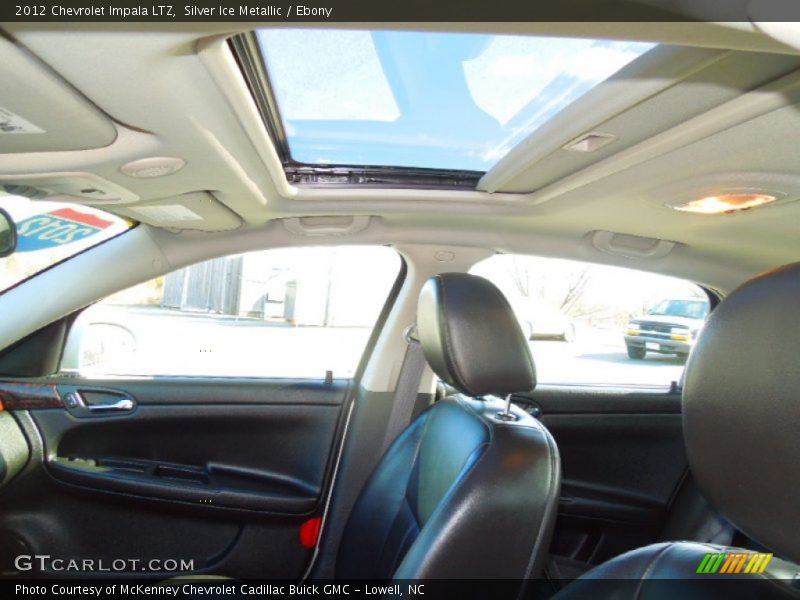 Silver Ice Metallic / Ebony 2012 Chevrolet Impala LTZ