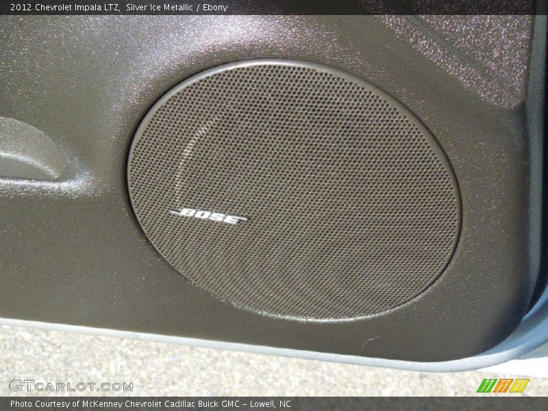 Silver Ice Metallic / Ebony 2012 Chevrolet Impala LTZ