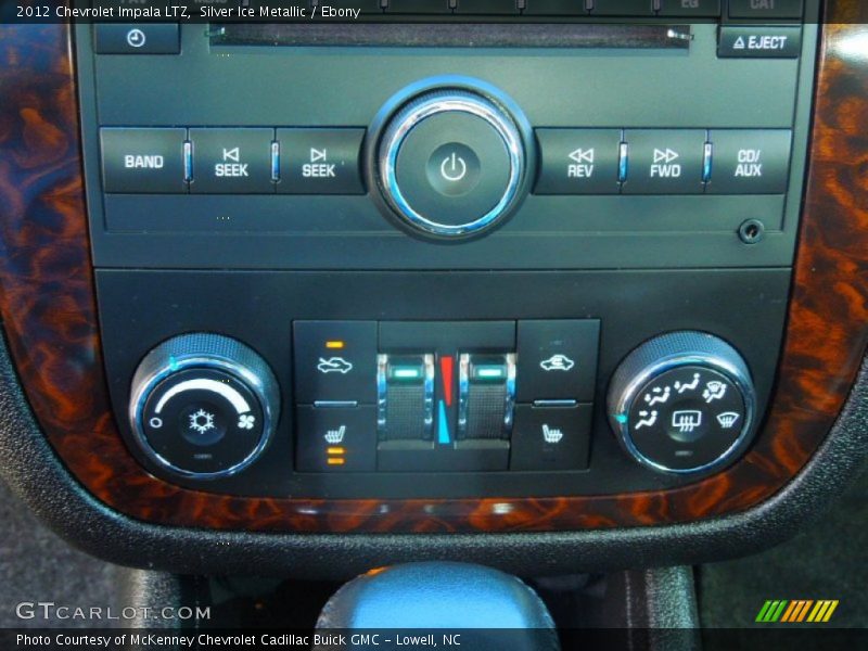 Silver Ice Metallic / Ebony 2012 Chevrolet Impala LTZ