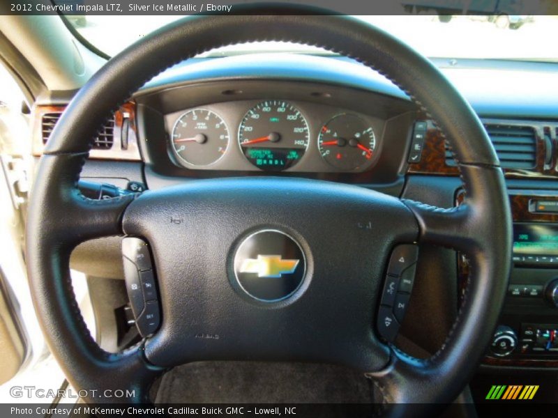 Silver Ice Metallic / Ebony 2012 Chevrolet Impala LTZ