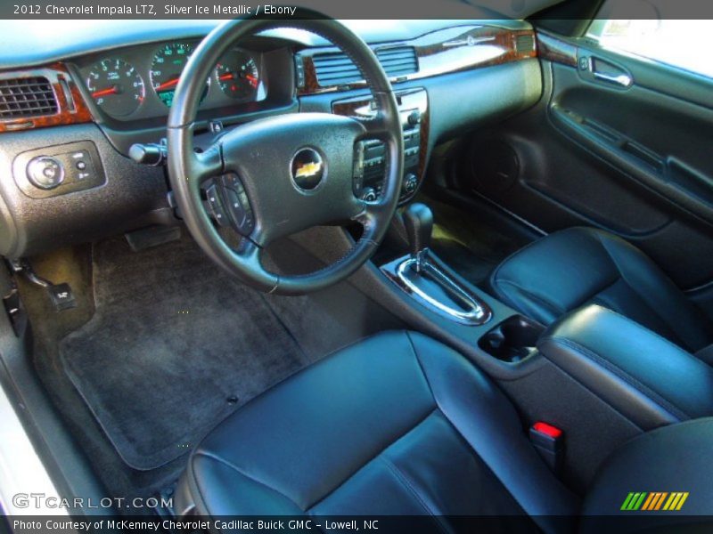 Silver Ice Metallic / Ebony 2012 Chevrolet Impala LTZ