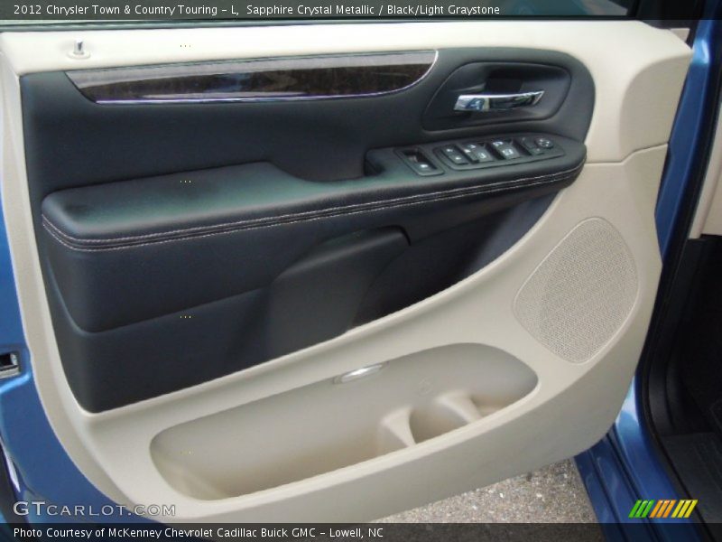 Door Panel of 2012 Town & Country Touring - L