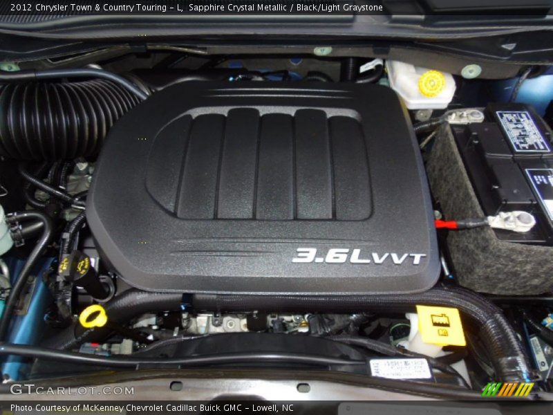  2012 Town & Country Touring - L Engine - 3.6 Liter DOHC 24-Valve VVT Pentastar V6