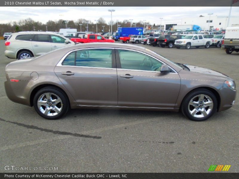 Mocha Steel Metallic / Ebony 2010 Chevrolet Malibu LT Sedan