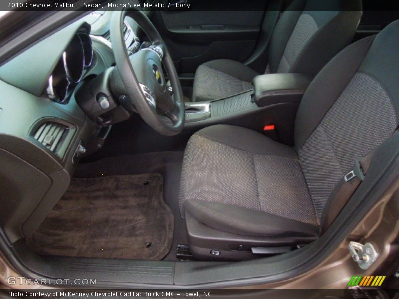  2010 Malibu LT Sedan Ebony Interior