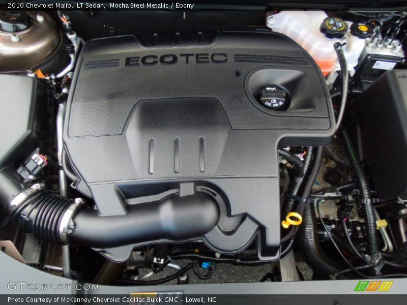  2010 Malibu LT Sedan Engine - 2.4 Liter DOHC 16-Valve VVT Ecotec 4 Cylinder