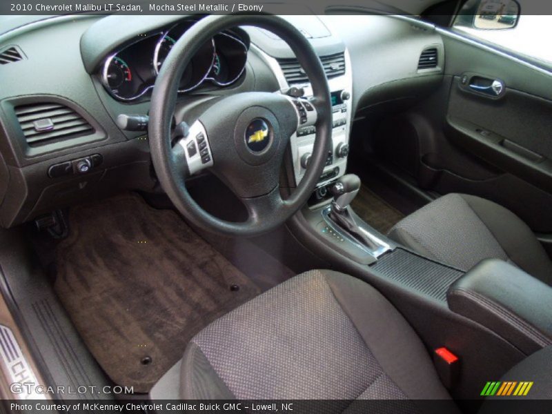Ebony Interior - 2010 Malibu LT Sedan 