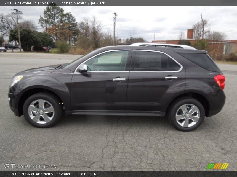 Tungsten Metallic / Jet Black 2013 Chevrolet Equinox LTZ