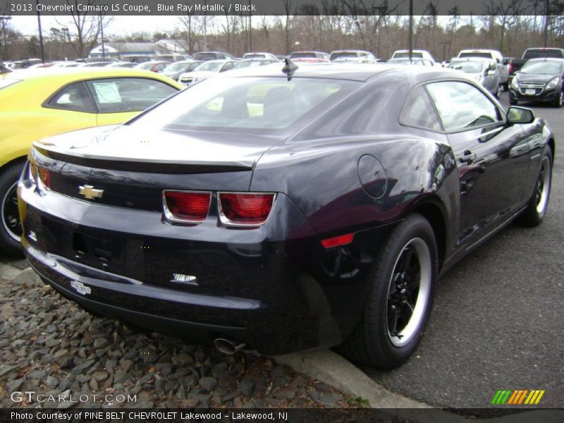 Blue Ray Metallic / Black 2013 Chevrolet Camaro LS Coupe