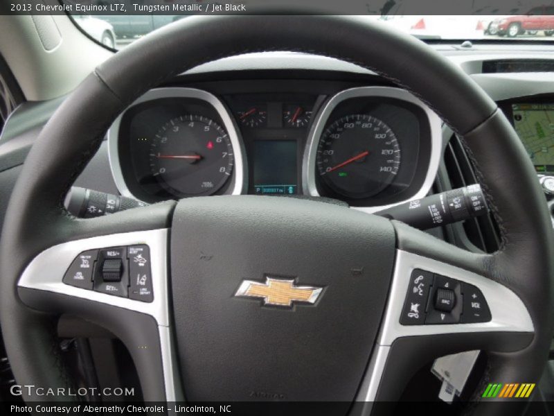 Tungsten Metallic / Jet Black 2013 Chevrolet Equinox LTZ