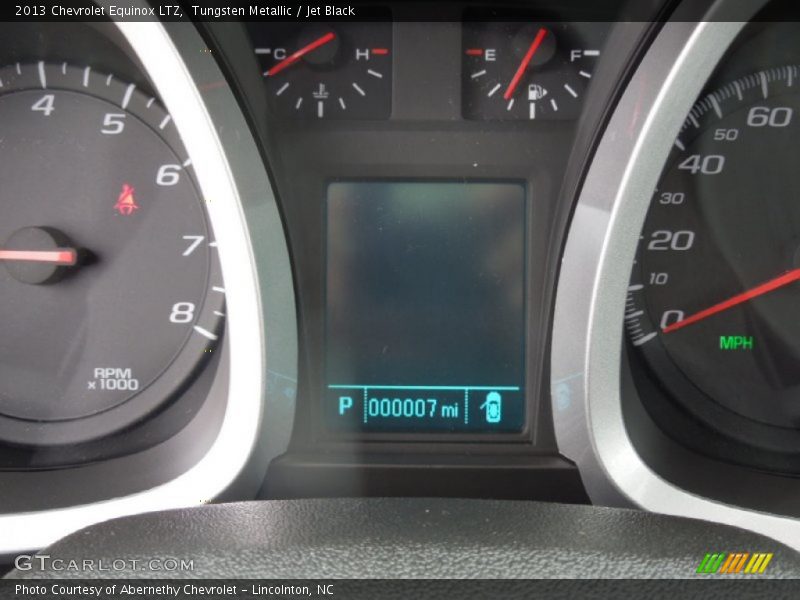 Tungsten Metallic / Jet Black 2013 Chevrolet Equinox LTZ