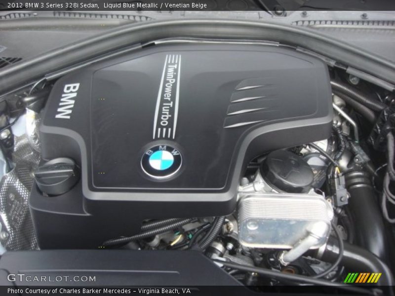  2012 3 Series 328i Sedan Engine - 2.0 Liter DI TwinPower Turbocharged DOHC 16-Valve VVT 4 Cylinder