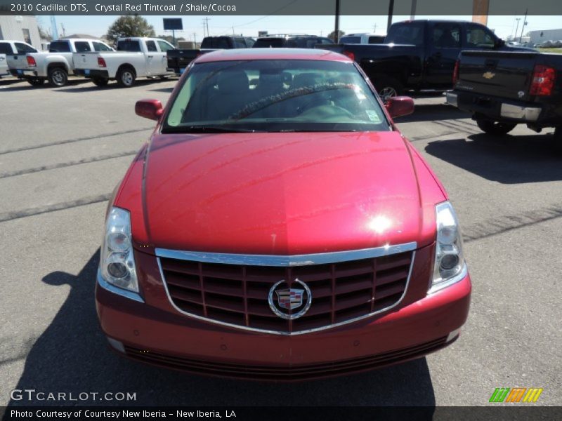 Crystal Red Tintcoat / Shale/Cocoa 2010 Cadillac DTS
