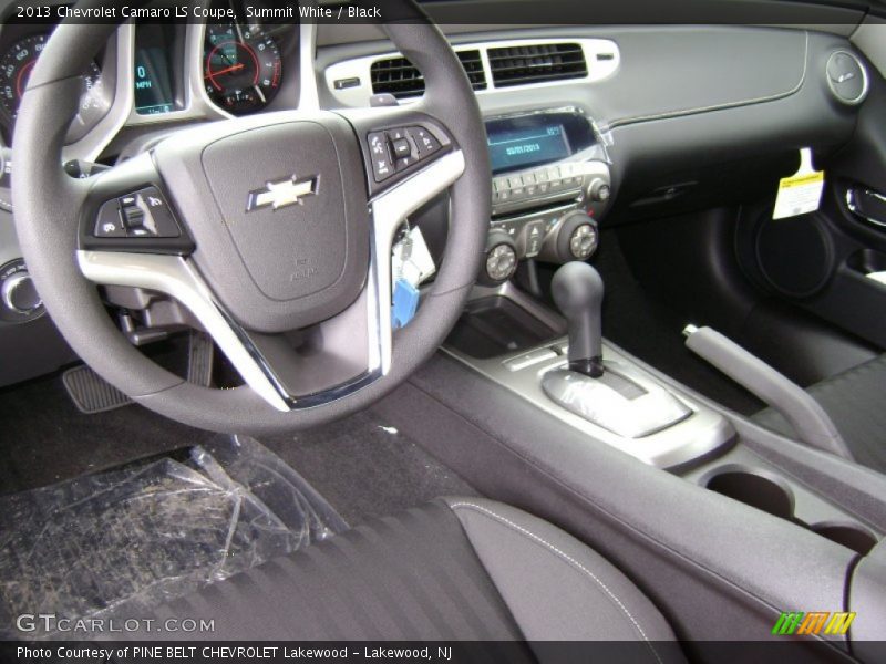 Summit White / Black 2013 Chevrolet Camaro LS Coupe