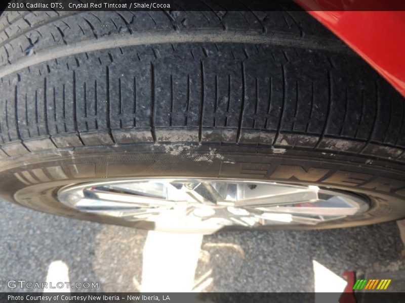 Crystal Red Tintcoat / Shale/Cocoa 2010 Cadillac DTS