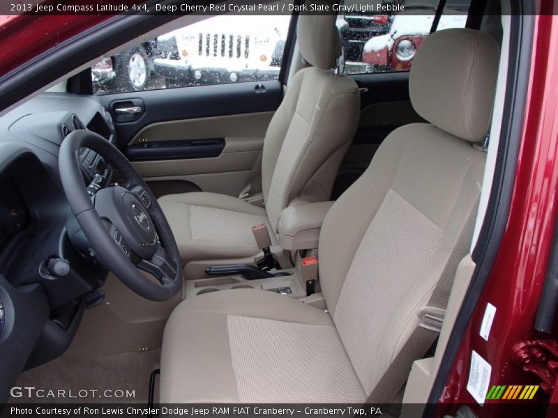 Front Seat of 2013 Compass Latitude 4x4