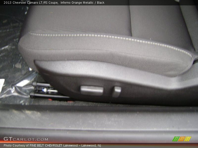 Inferno Orange Metallic / Black 2013 Chevrolet Camaro LT/RS Coupe