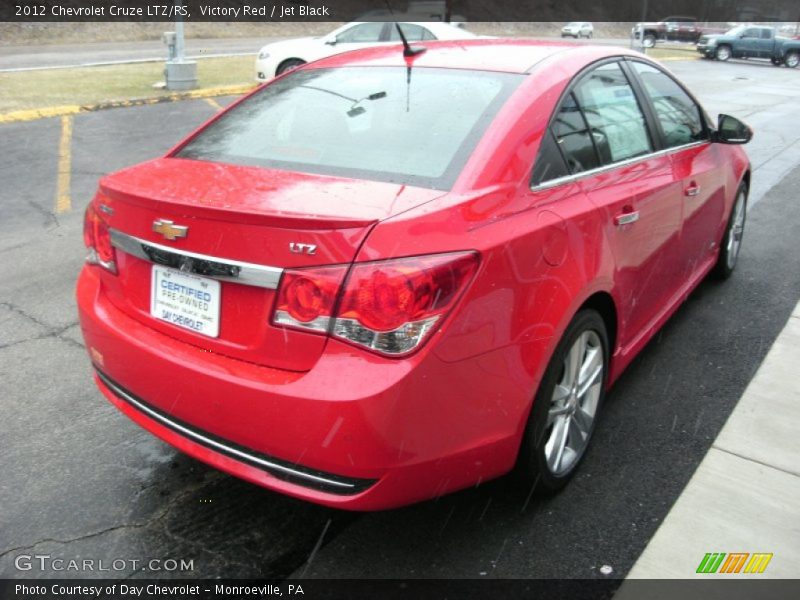 Victory Red / Jet Black 2012 Chevrolet Cruze LTZ/RS