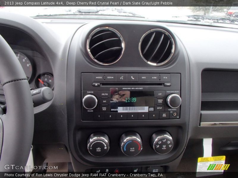 Deep Cherry Red Crystal Pearl / Dark Slate Gray/Light Pebble 2013 Jeep Compass Latitude 4x4