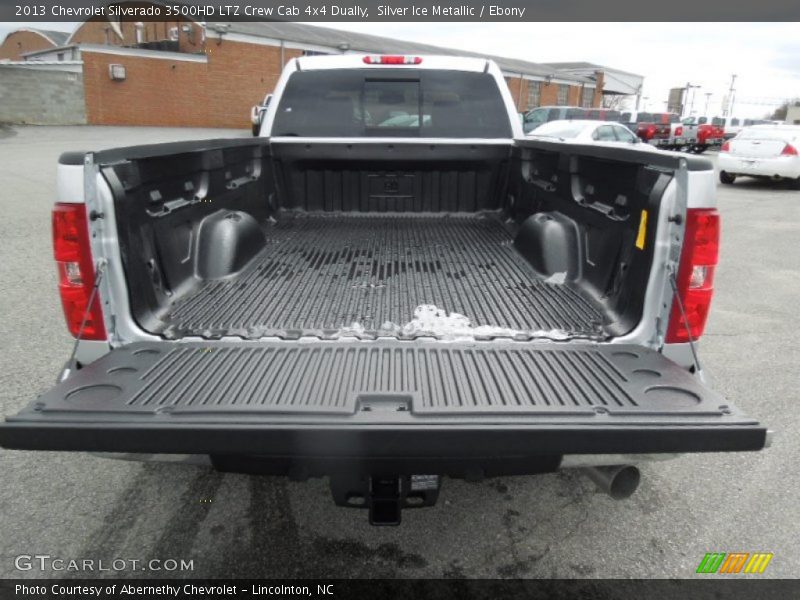 Silver Ice Metallic / Ebony 2013 Chevrolet Silverado 3500HD LTZ Crew Cab 4x4 Dually