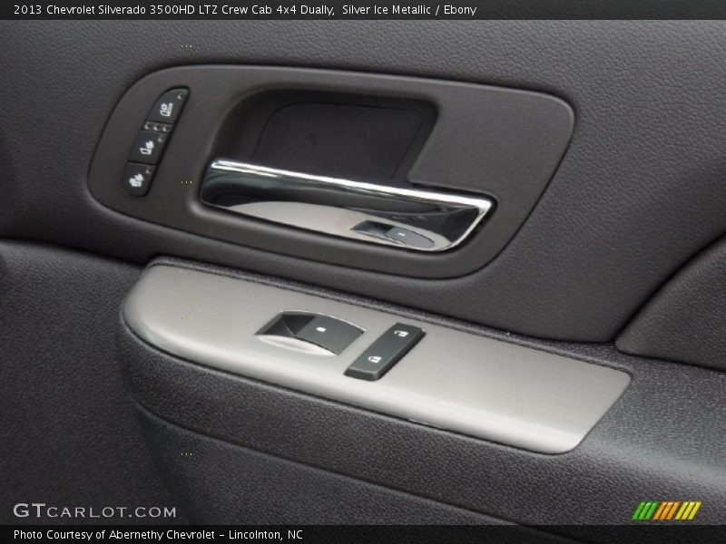 Silver Ice Metallic / Ebony 2013 Chevrolet Silverado 3500HD LTZ Crew Cab 4x4 Dually