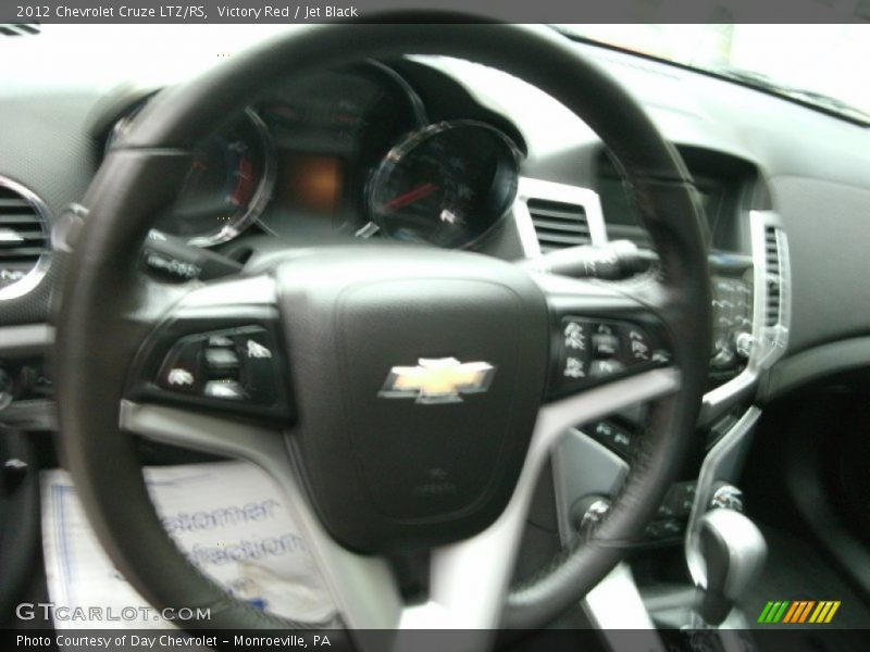 Victory Red / Jet Black 2012 Chevrolet Cruze LTZ/RS