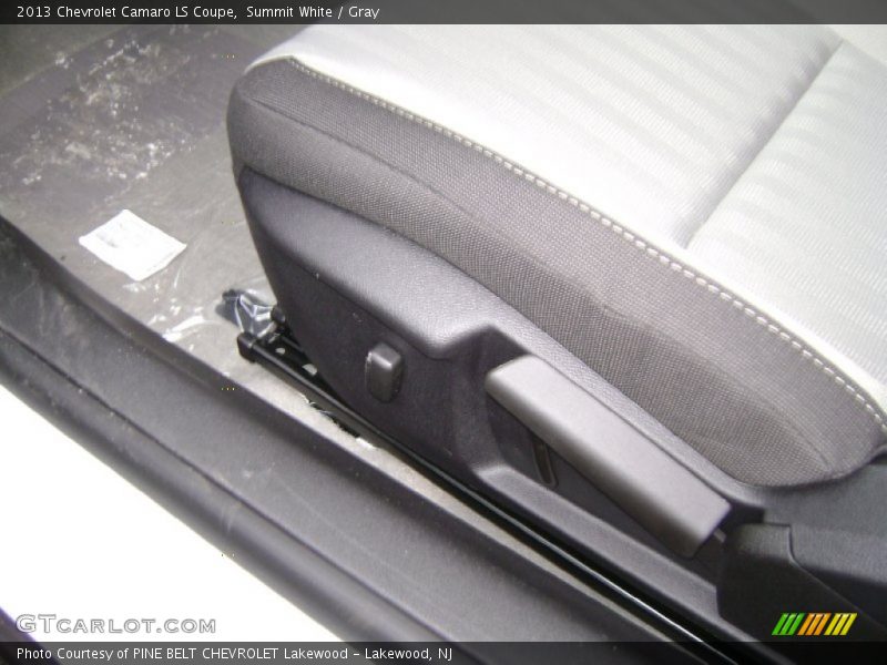 Summit White / Gray 2013 Chevrolet Camaro LS Coupe