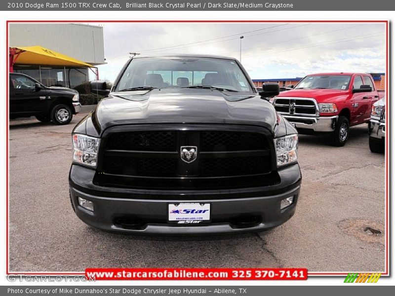 Brilliant Black Crystal Pearl / Dark Slate/Medium Graystone 2010 Dodge Ram 1500 TRX Crew Cab