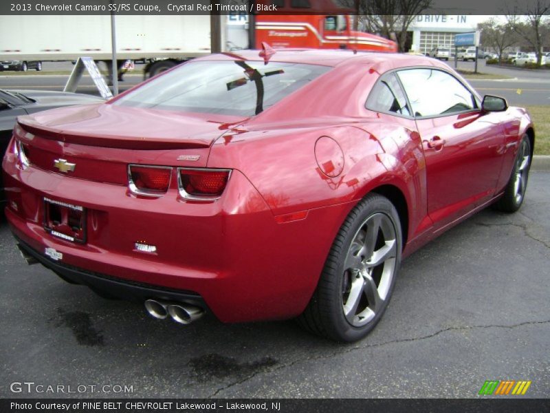 Crystal Red Tintcoat / Black 2013 Chevrolet Camaro SS/RS Coupe