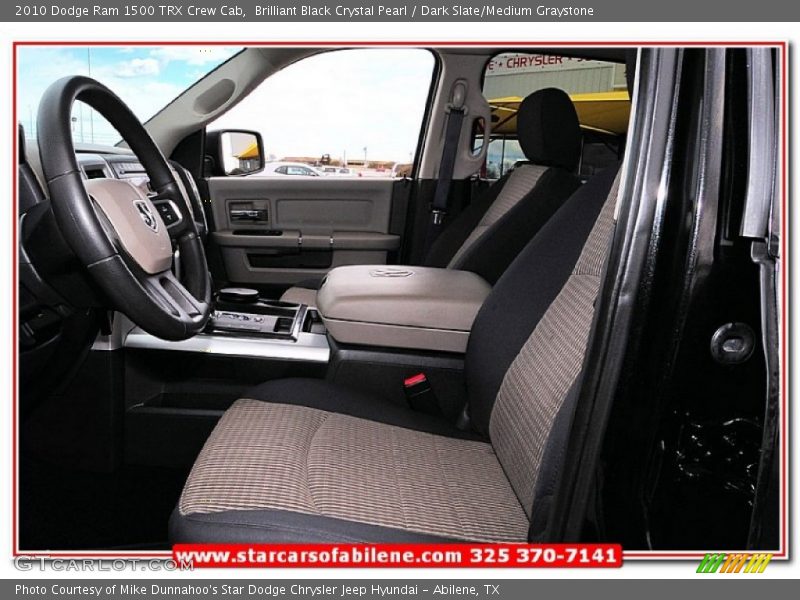 Brilliant Black Crystal Pearl / Dark Slate/Medium Graystone 2010 Dodge Ram 1500 TRX Crew Cab