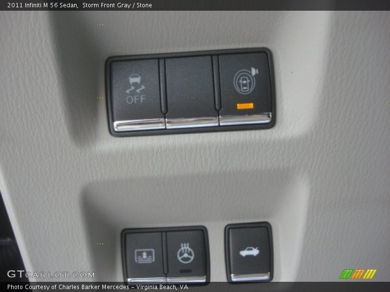 Storm Front Gray / Stone 2011 Infiniti M 56 Sedan