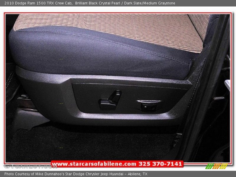 Brilliant Black Crystal Pearl / Dark Slate/Medium Graystone 2010 Dodge Ram 1500 TRX Crew Cab