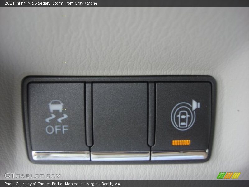 Storm Front Gray / Stone 2011 Infiniti M 56 Sedan