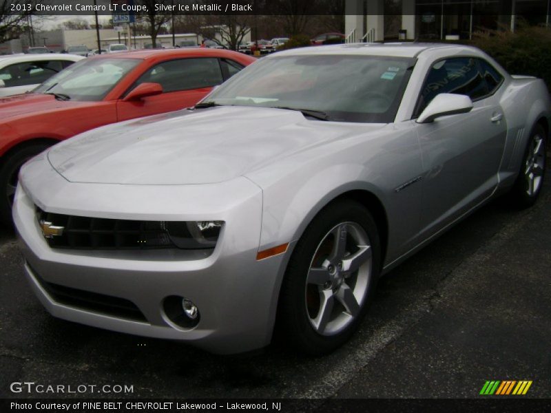 Silver Ice Metallic / Black 2013 Chevrolet Camaro LT Coupe