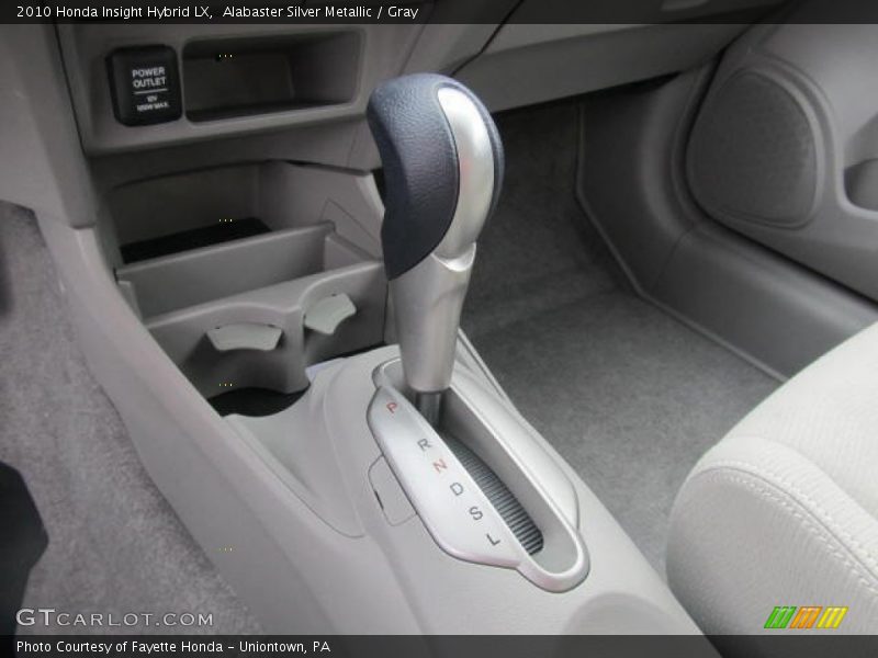  2010 Insight Hybrid LX CVT Automatic Shifter