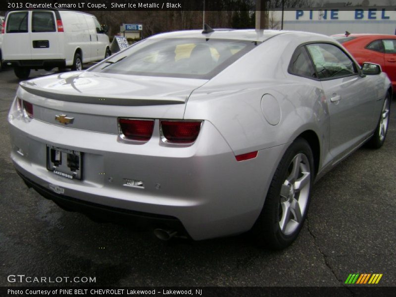 Silver Ice Metallic / Black 2013 Chevrolet Camaro LT Coupe