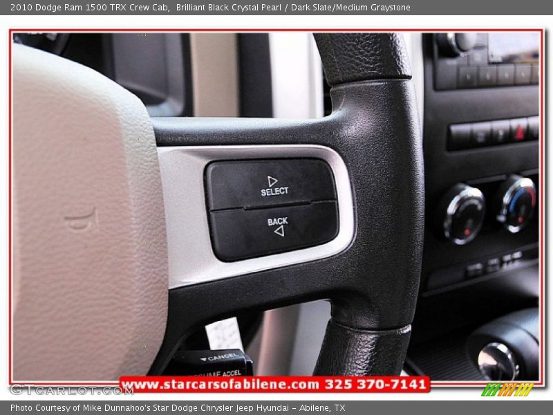 Brilliant Black Crystal Pearl / Dark Slate/Medium Graystone 2010 Dodge Ram 1500 TRX Crew Cab