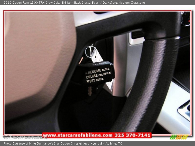 Brilliant Black Crystal Pearl / Dark Slate/Medium Graystone 2010 Dodge Ram 1500 TRX Crew Cab