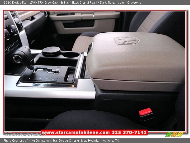 Brilliant Black Crystal Pearl / Dark Slate/Medium Graystone 2010 Dodge Ram 1500 TRX Crew Cab