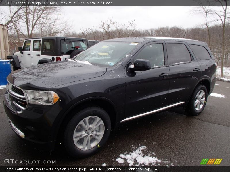 Maximum Steel Metallic / Black 2013 Dodge Durango SXT AWD