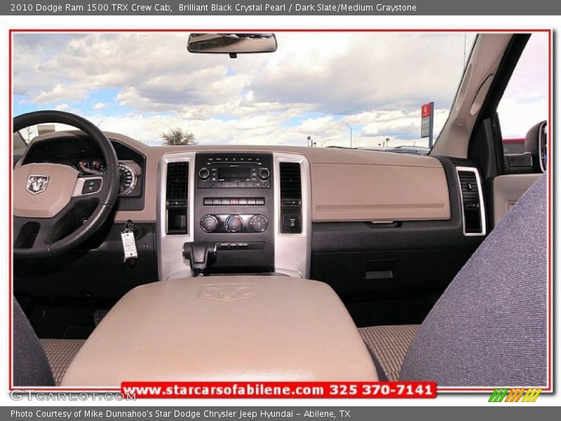 Brilliant Black Crystal Pearl / Dark Slate/Medium Graystone 2010 Dodge Ram 1500 TRX Crew Cab