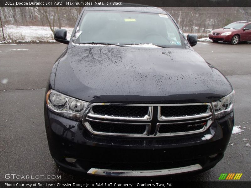 Maximum Steel Metallic / Black 2013 Dodge Durango SXT AWD